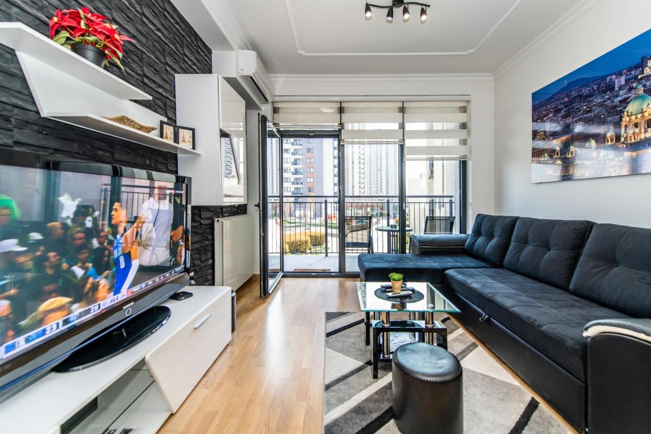 Modern Apartment In Belgrade Waterfront Екстериор снимка