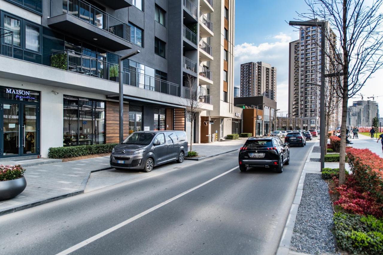 Modern Apartment In Belgrade Waterfront Екстериор снимка